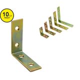 Masa Gönye Mobilya Dolap Köşe Bağlantı 15*25 mm (10 Adet) - Mobilya Hırdavatı