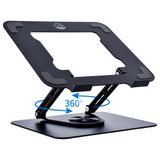 Masa için Dizüstü Bilgisayar Standı Ayarlanabilir Yükseklik, Dizüstü Bilgisayar için Alüminyum Alaşımlı Döner Bilgisayar Standı, 360° Dönebilen Tabanlı Macbook Standı, Masa için Ergonomik Dizüstü
