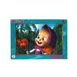 Maşa ile Koca Ayı Lisanslı Frame Puzzle/Yapboz (48 Parça)