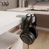 Masa Kenarı Kulaklık Standı, Gri Kulaklık Standı, 0-5 cm Masa Kalınlığına Uyumlu, Dayanıklı Gaming Kulaklık Askısı, Kulaklık Tutucu