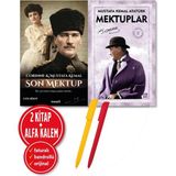 Masa Kitap Alfa Kalem+Corinne ve Mustafa Kemal Son Mektup+Mektuplar+Con Sinov Mustafa Kemal Atatürk 2 Kitap