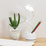Masa Lambası, Esnek Gövdeli Gece Lambası ve Kalemlik, Dokunmatik Işık Parlaklığı Hassasiyeti, 3 Farklı Renk Modu, 1200 maH Batarya, 24 Spektrum Led