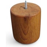 Masa - Mobilya - Ünite - Koltuk- Kanepe- Ahşap Ayak Yükseltici - Ceviz - 2.5 cm