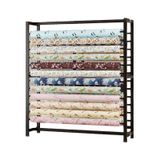 Masa Örtüleri ve PVC Film için Metal Vinil Rulo Tutucu Raf | Ağır Hizmet Depolama Çözümü (100x45x160cm) | Verimliliği En Üst Düzeye Çıkarın ve Çalışma Alanını Düzenleyin