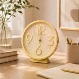 Masa Saati, Gold Kadran, Büyük Rakamlar, 17 cm kc002