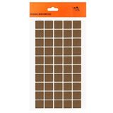Masa Sandalye Parke Zemin Koruyucu Keçe Yapışkanlı Kare 20X20 mm (50'li Paket)