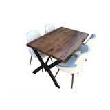 Masa-Sandalye St Kutuk Model Metal X Ayak Ve Milenyum Dokme Sunger Sandaly Elyapi
