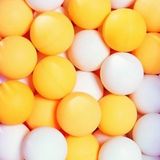 Masa Tenis Topu Pinpon Topu 20'Ii Turuncu/Beyaz TURUNCU/BEYAZ