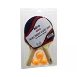 Masa Tenisi Pinpon Raket Seti 2Pcs Raket - 3Pcs Top (5433)
