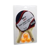MASA TENİSİ PİNPON RAKET SETİ 2PCS RAKET - 3PCS TOP (5639)