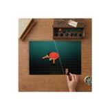 Masa Tenisi Tasarımı 240 Parça Ahşap Puzzle Ahşap Kutuda MP00833