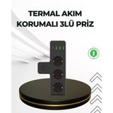 Masa Üstü Çoklu Priz Usb Type-C Çıkışlı Güç Dağıtıcı