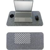 Masa Üstü Mouse Pad ve Bilgisayar Düzenleyici 70X32 cm Antibakteriyel Masa Matı Doğal Keçe Mat