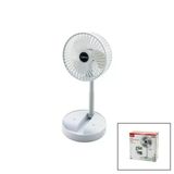 Masa Üstü Vantilatör Usb Şarjlı Katlanır Fan=16.4Cm - Uzayan Ayak=12.5-19Cm 180 Derece Dönebilen Telefonluklu Bwfn-11 (5433)