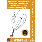 #Masaj 12 Telli Yumuşak Uçlu Rahatlatıcı Ergonomik Stres Giderici Uyarıcı Etkili Kafa Masaj Aleti