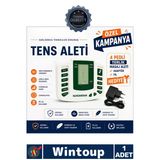 #Masaj Profesyonel Fizik Tedavi Terapi Dijital Masaj Cihazı Adaptör 4 Ped Pil Hediyeli Tens Cihazı