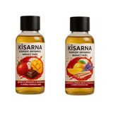Masaj Yağı Ve Kayganlaştırıcı Beraber Tek Üründe Çilek Çikolata Mango karışık aromalı ve Lavanta Sandal Ağacı Mango karışık kokulu 2li masaj yağı seti hediyeli