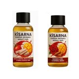 Masaj Yağı Ve Kayganlaştırıcı Beraber Tek Üründe Çilek Sandal Ağacı Mango karışık aromalı ve Mango Gül Sandal Ağacı karışık kokulu 2li masaj yağı seti hediyeli