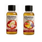 Masaj Yağı Ve Kayganlaştırıcı Beraber Tek Üründe Kavun Gül Sandal Ağacı karışık aromalı ve Mango Ylang Ylang Lavanta karışık kokulu 2li masaj yağı seti hediyeli