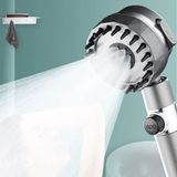 Masajlı ve Lif Özellikli Banyo Duş Başlığı 3 Fonksiyonlu ve Start Stop Özellikli Banyo Telefon Duş Baş