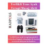 #Masajterliği Elektriksel İmpuls Kas Rahatlatıcı Sinir Nokta Terlikli Tens Ayak Terapi Masaj Aleti