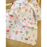 Masal Baby Kids Müslin Battaniye 80X90 cm / Müslin Örtü Bebek /çocuk/yenidoğan / Çok Amaçlı Müslin Bez - 80 x 90 cm - Pembe