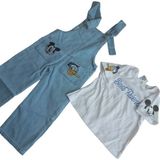 Masal Donald Erkek Çocuk Tshirtli Tulum - 1 - 2 Yaş - 13M-Mavi