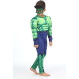 Masal Hulk Kaslı Kostüm - 00430 Yeşil - 5 - 6 Yaş