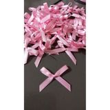 Masal Kırtasiye & Hediyelik Eşya 50 Adet Pembe Minik 3.5x 4 Cm Kurdele Fiyonk Hediyelik Süs