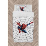 MASAL ODAM BEBEK VE ÇOCUK ODASI Ağ ve Spiderman Desenli Nevresim Takımı