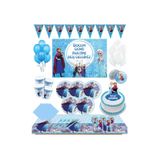 Masal Şekerleme Frozen Doğum Günü Set 16 Kişilik Elsa