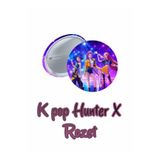 Masal Şekerleme K Pop Hunter X Yaka ve Çanta Rozeti, KPop Hunterx