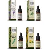 Masala 4'lü Kene Kovucu Yağ Seti (Çay Ağacı, Lavanta, Okaliptüs, Limon) 10 ml Doğal Özellikler