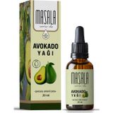 Masala Avokado Yağı 20 ml – Soğuk Pres, %100 Doğal, Saf Bitkisel Yağ