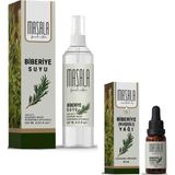 Masala Biberiye Hidrolat & Uçucu Yağ Seti – 125 ml Biberiye Suyu & 10 ml Biberiye Yağı - 135 ml