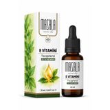 Masala E Vitamini 20 ml - Damlalıklı Cam Şişe - Kozmetik Bakım Yağı
