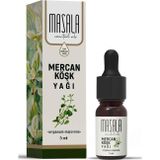 Masala Mercan Köşk Yağı 5 ml – %100 Saf ve Doğal Marjoram Uçucu Yağı, Distilasyon