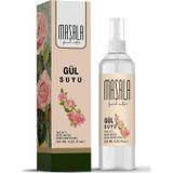 Masala Saf Gül Suyu 125 ml – %100 Doğal Yağlı Hidrosol, Rose Water Tonic (Rosa Damascena)