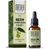 Masala Tesbih Ağacı Yağı (Neem Yağı) 20 ml – %100 Saf ve Doğal Neem Carrier Oil, Soğuk Pres