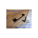 MASALL Pınar Köprü Kulp 128 Cm Metal Vidalı Dolap,şifonyer,komidin,vesriyer,tv Ünitesi