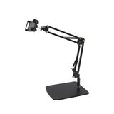 Masaüstü Ayarlanabilir Tablet Tutucu Stand – 360° Döner Başlık, Çok Açılı Metal Gövde, Sağlam Taban, iPad ve Tüm Tabletlerle Uyumlu