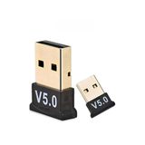 Masaüstü Bilgisayar Bluetooth Adaptör V5.0 USB Dongle Bluetooth Aparatı Çevirici Dönüştürücü