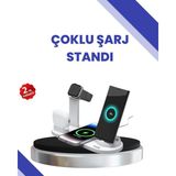 Masaüstü Düzenleyici 4’ü 1 Arada Şarj Aksesuarı - 001-Renkli