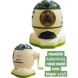 Masaüstü Kollu Kalemtraş Roket Model - Çok Renkli - diğer