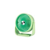 Masaüstü Şarjlı Fan 3 Kademeli Taşınabilir Vantilatör Serinletici Mini Klima Fan Yeşil