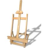 Masaüstü Şövale Ayarlı Ahşap Resim Şövalesi Ressam Sehpası 70CM - Çok Renkli