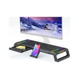 Masaüstü Stand Yükseltici Katlanabilir Rgb Çekmeceli Monitör Standı