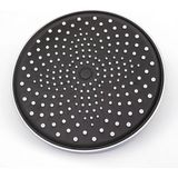 Mase Mode Costa 225 mm Oval Tepe Duş Başlığı Chrome Black - Krom