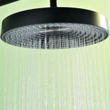 Mase Mode Solle 300 mm Oval Tepe Duş Başlığı Black - Siyah