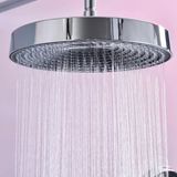 Mase Mode Solle 300 mm Oval Tepe Duş Başlığı Chrome Black - Krom